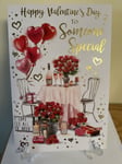 Cute Happy Valentines Day To Someone Special Greetings Card