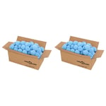 Filterkugler til pool 1400 g antibakteriel polyethylen blå