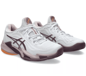 Asics Court FF 3 White/Watershed Clay/Padel Women - 2025 (ASICS Skor: 38)