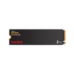 SanDisk Extreme 2 To, M.2 2280, PCIe Gen 4 NVMe, avec une vitesse de lecture allant jusqu'à 5150 MB/s