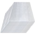 Hengda - Plaque de polycarbonate Plaques à double paroi pour serre 14x Plaques en polycarbone 14x