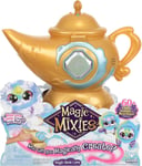Magic Mixies Magic Genie Lamp with Interactive 8 inch Blue Plush Toy  60 Sound