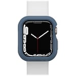 OtterBox All Day Watch Bumper for Apple Watch Series 9/8/7 - 41mm, Shockproof, Drop proof, Sleek Protective Case for Apple Watch, Guards Display and Edges, Blue/Grey