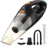 Kitsky Handheld Vacuum, Mini Portable Hoover. Powerful Suction Cordless Vacuum f