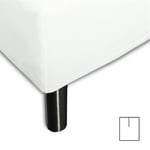 Splitlakan - U-split - 180x200 cm - Vit - 100% bomull jersey - Formsydda lakan för höj- och sänkbar säng