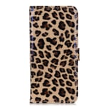 BRAND SET Case for Nokia 3.4 Case Wallet Style Faux Leather Flip Case with Secure Magnetic Closure Lock and Bracket Function, Suitable for Nokia 3.4 (Leopard Pattern)