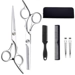 smzzz HOME GARDEN Stainless Steel 6.0inch Barber Hairdressing Scissors Set Hair Styling Trimming Cutting Convex Razor Sharp Quality Shears Perfect for Salons Home