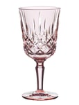 Noblesse Cocktail 2-P Home Tableware Glass Wine Glass White Wine Glasses Pink Nachtmann