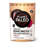 Planet Paleo Organic Original Bone Broth Collagen Protein - 225g Powde