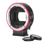 Neewer Electronic AF Lens Mount Adapter Auto Focus Compatible with EF/EF-S Lens to Sony E-Mount Cameras Compatible with Sony A9/A7R4/A7R3/A7R2/A7M3/A7M2/A6500/A6400/A6300/A6100