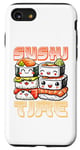 Coque pour iPhone SE (2020) / 7 / 8 Jolie pile de sushis Kawaii – Délicat Délicat Artwear