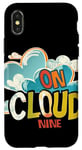 Coque pour iPhone X/XS Costume Idiom Fun on Cloud Nine