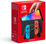 Nintendo Switch OLED Model 64GB Neon Blue/Neon Red BRAND NEW