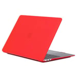 MacBook Pro 16 (2021) - Hard cover front + bagside - Rød