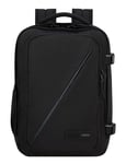 American Tourister Take2Cabin - Ryanair Cabin Bag 25 x 20 x 40 cm, 23 L, 0.50 Kg, Hand Luggage, Aircraft Backpack S UnderSeaTerl, Black (Black)