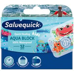 Plåster Salvequick Aqua Block Kids 12/FP 12frp