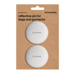 Bookman Urban Visibility Reflective Pins Silver