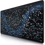 CSL - XXL Gaming Mouse Mat 900 x 400 mm - XXL Mouse Pad Large - Table Mat Large Size - Improves Precision and Speed - Also for Roccat Razer Logitech Mouse and Keyboard - Zodiac Sign