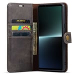 Mobil lommebok DG-Ming 2i1 Sony Xperia 1 V - Grå