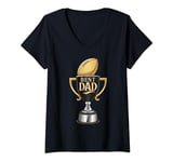 Womens "Best Dad Trophy Tee - Father's Day Special" V-Neck T-Shirt