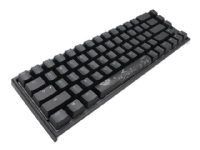 Ducky One 2 SF DKON1967ST - Tastatur - bakgrunnsbelyst - USB-C - Tysk - tastsvitsj: CHERRY MX Speed Silver - svart