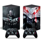 Kit De Autocollants Skin Decal Pour Console De Jeu Xbox Series X Corps Complet The Witcher 3, T1tn-Seriesx-4890