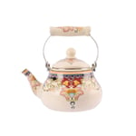 Stove Kettle, Healthy Gas Kettle Chinese Style Retro Nostalgic Enamel Teapot Household Large Capacity Kettle Gas Induction Cooker Kettle(1.5L)