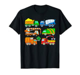 Truck Lorry Vehicle Concrete Mixer Garbage Collection Trucks T-Shirt