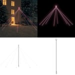 Julgransbelysning inomhus/utomhus 800 LEDs flerfärgad 5 m - LED-slinga - LED-slingor - Home & Living