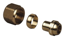 Uponor 2417903 Kopplingsset G20, med stödhylsa och klämring 17 mm
