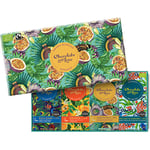 Chocolate and Love Presentlåda Ekologisk Rich Dark, Apelsin, Passionsfrukt och Havssalt - 325 g