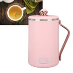 (Pink US Plug 110V)Electric Kettle Stew Cup Multifunctional Fast Heating Inte HG