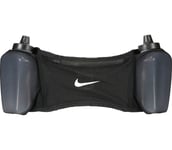 Nike Flex Stride Double löparbälte Herr BLACK/BLACK/SILVER ONESIZE