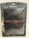 BARBOUR APPLE IPAD MINI CASE BRIWN QUILTED, TARTAN LINING FREE UK POST - NEW