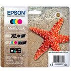 Epson 603 Multipack - Pack de 4 - noir, jaune, cyan, magenta - original - blister - cartouche d'encre - pour Expression Home XP-2150, 2155, 3150, 3155, 4150, 4155; WorkForce WF-2820, 2840, 2845, 2870
