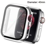 Fodral för Apple Watch Series 5/4 / Härdat glas skärmskydd