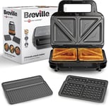 Breville VST098 Panini Press Toastie/Sandwich/Waffle Maker