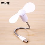 Usb Fan Portable Cooling Cooler White
