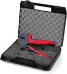 Knipex Crimp System Pliers for exchangeable crimping dies burnished, with multi-component grips 200 mm 97 43 200