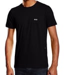 New Mens Hugo Boss T Shirt Crew Neck Short Sleeve Black/Gold 50333772 Size S