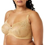 Triumph Women's Wild Peony Florale W Bra, Golden Earth, 36C