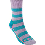 Bridgedale Socks HIKE Lightweight Merino Performance Boot Original Women's - Small - Turquoise/Lilac