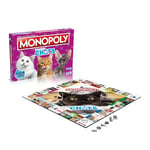 Winning Moves - Monopoly Chats - Jeu de société - Jeu de Plateau - A partir de 8 ans - 2 à 6 joueurs - Version française