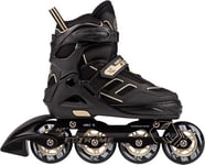 Nils Extreme Na14174a Justerbara Rullskridskor För Fritidsbruk Sort R. 39-42
