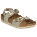 Sandales enfant BIRKENSTOCK  Rio AS Kids BF Electric Metallic Gold