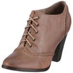 Buffalo London 110-1066 Derby Leather BLACK647 111529 Chaussures Basses pour Femme, Gris 01, 42 EU