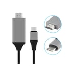 Type C to HDMI Cable Converter 4K HDTV USB Adapter For Samsung/Ipad/Huawei