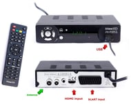 FULL HD Freeview Digital TV Receiver Tuner  Set Top Box  USB Recorder WiFi Ready