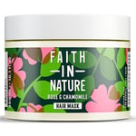 Faith in Nature Wild Rose & Chamomile Restoring Hair Mask, 300ml