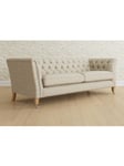 Laura Ashley Chatsworth Grand 4 Seater Sofa, Oak Leg